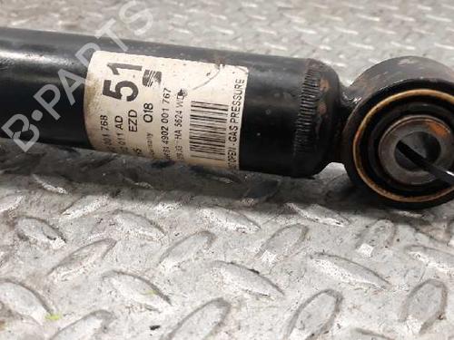 Right rear shock absorber SEAT LEON (1P1)  | BP6867891M19 