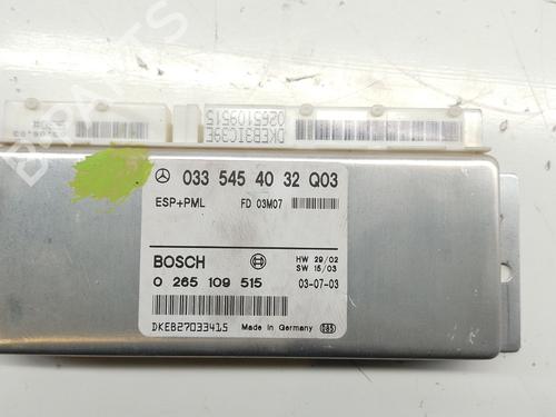 Used Control unit MERCEDES-BENZ E-CLASS (W211) E 270 CDI (211.016) (177 hp) 29418358