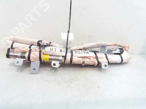 Left curtain airbag MAZDA 6 Estate (GH) 2.0 MZR-CD (GH14) (140 hp) 4700868