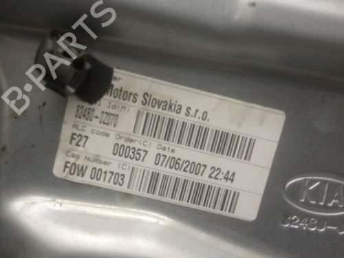 Front right window mechanism KIA SPORTAGE II (JE_, KM_) 2.0 CRDi | BP11851901C23 