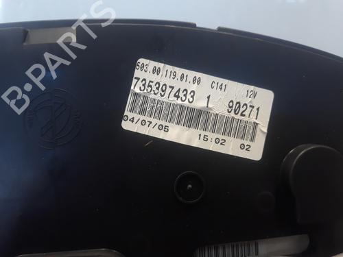 Instrument cluster LANCIA MUSA (350_) 1.9 D Multijet (350.AXC1A) | BP13627768C47 