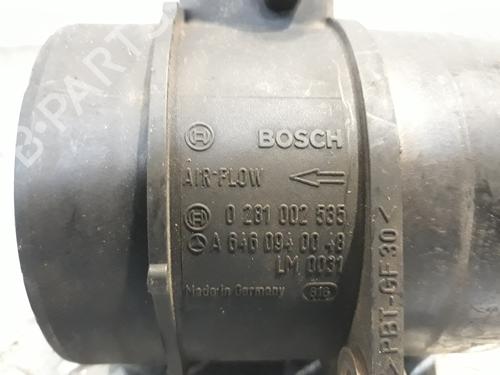 Mass air flow sensor MERCEDES-BENZ E-CLASS (W211)  | BP8139384M95 
