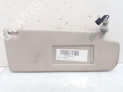Right sun visor SEAT TOLEDO III (5P2) 2.0 TDI 16V 5P0857552T