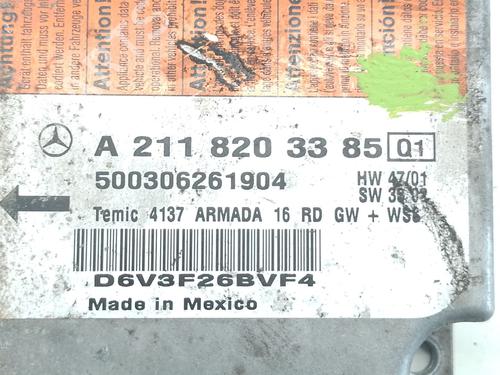 ECU airbags MERCEDES-BENZ E-CLASS (W211) E 270 CDI (211.016) | BP29403140M53 