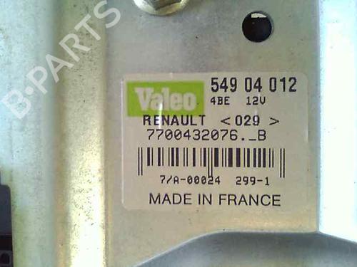 Rear wiper motor RENAULT SCÉNIC I MPV (JA0/1_, FA0_) 1.9 dCi RX4 | BP3053089M102 