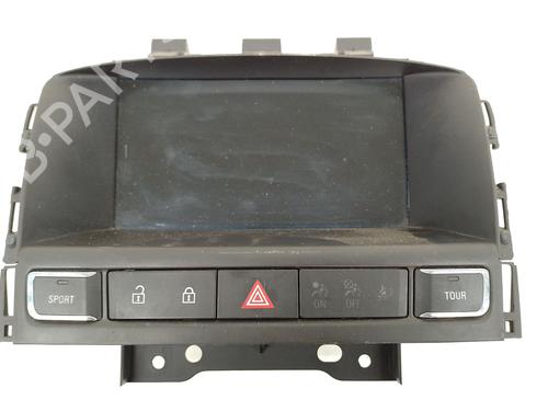 Used Display monitor Display monitor OPEL ASTRA J GTC 2.0 BiTurbo CDTI (08) (194 hp) 34539375 34539375