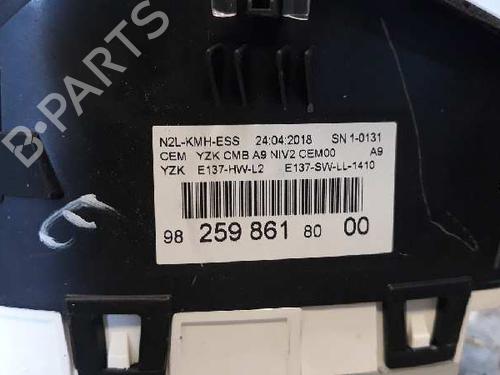 Instrument cluster PEUGEOT 208 I (CA_, CC_)  | BP5806282C47 