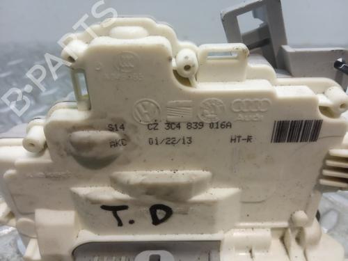 Rear right lock VW PASSAT B7 (362)  | BP9621644C99 
