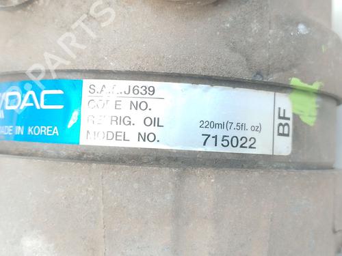 AC compressor CHEVROLET REZZO MPV (U100) 2.0 | BP27597104M34 