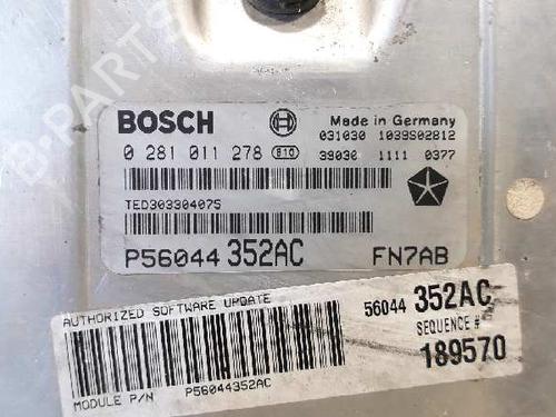 Control unit JEEP CHEROKEE (KJ)  | BP6068972M11 