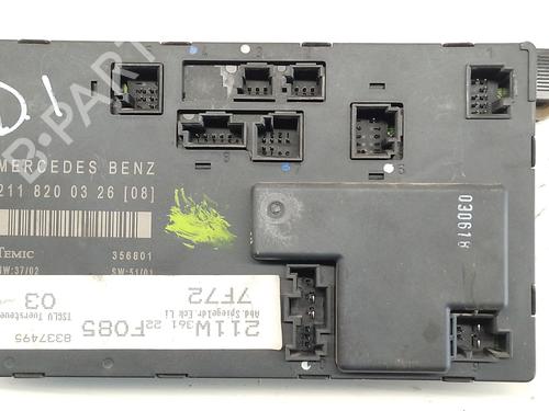Elektronische module MERCEDES-BENZ E-CLASS (W211) E 270 CDI (211.016) (177 hp) 29403134