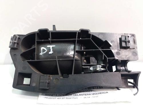 Front left interior door handle PEUGEOT 407 (6D_)  | BP3221722I13 