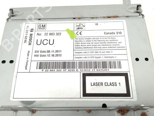 Electronic module OPEL ZAFIRA TOURER C VAN (P12) 2.0 CDTi (75) | BP32747896M83 - Image 2