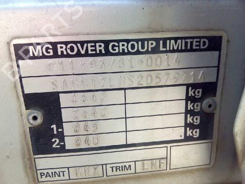 Left mirror ROVER 45 I Hatchback (RT)  | BP3064658C26 
