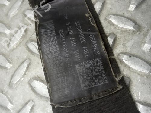 Rear right seatbelt VW PASSAT B6 (3C2)  | BP6635900I28 