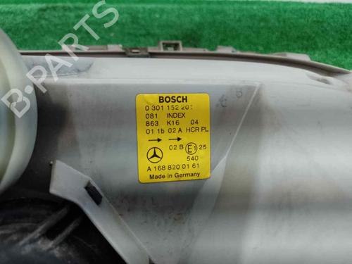 Left headlight MERCEDES-BENZ A-CLASS (W168) A 140 (168.031, 168.131) | BP17539825C28 