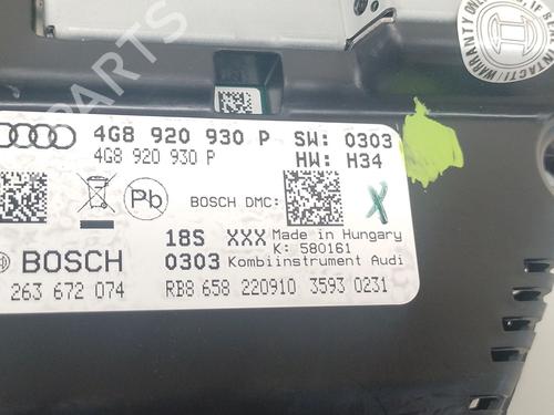 Instrument cluster AUDI A7 Sportback (4GA, 4GF) 3.0 TDI quattro | BP24935797C47 