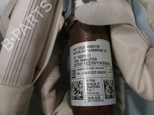 Left curtain airbag CHEVROLET CRUZE (J300)  | BP5853406C11 
