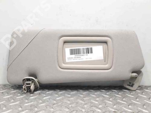 Used Left sun visor Left sun visor RENAULT LAGUNA III (BT0/1) 1.5 dCi (BT00, BT0A, BT0T, BT1J) (110 hp) 6297904 6297904