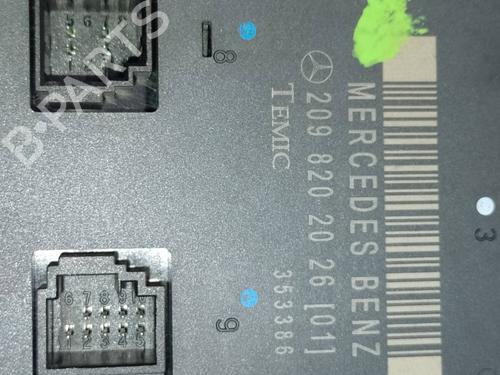 Electronic module MERCEDES-BENZ CLK (C209)  | BP20234607M83 