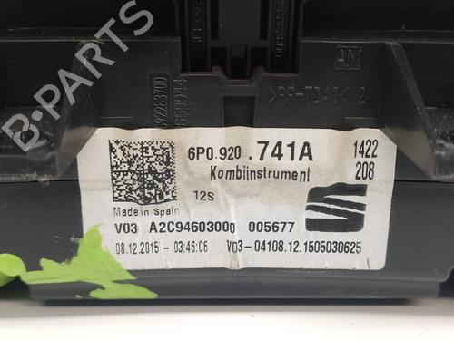 Instrument cluster SEAT IBIZA IV (6J5, 6P1)  | BP19806611C47 