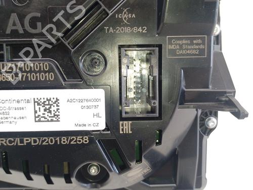 Instrument cluster VW ARTEON (3H7, 3H8)  | BP27275643C47