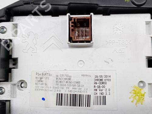 Instrument cluster DS DS 5 (KF_) 1.6 THP 165 (KF5GZT) | BP40498658C47 - Image 7