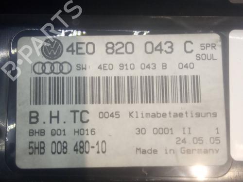 Commande Chauffage AUDI A8 D3 (4E2, 4E8) 4.0 TDI quattro | BP11768286I5 