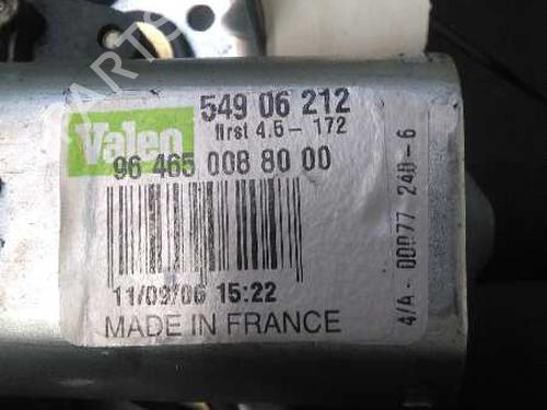 Rear wiper motor PEUGEOT 407 (6D_) 2.7 HDi (6DUHZJ, 6DUHZF) | BP3125035M102 
