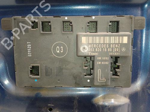 Left front door MERCEDES-BENZ C-CLASS (W203) C 220 CDI (203.006, 203.008) | BP26235533C2 