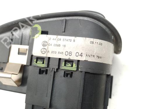 Headlight switch MERCEDES-BENZ CLK (C209) CLK 270 CDI (209.316) | BP35812950I24 - Image 5