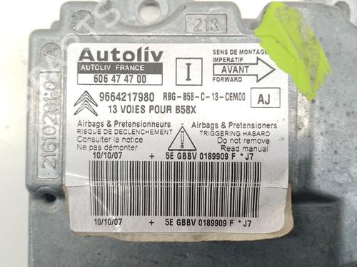 Kollisjonspute styreenhet CITROËN C4 Picasso I MPV (UD_) 2.0 HDi 138 | BP29210743M53 