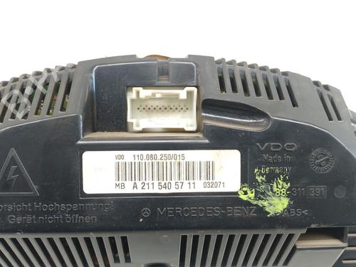 Instrument cluster MERCEDES-BENZ E-CLASS (W211) E 270 CDI (211.016) | BP29419536C47 