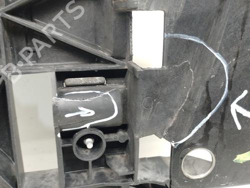 Front slam panel RENAULT MEGANE III Hatchback (BZ0/1_, B3_) 2.0 dCi (BZ0L) | BP32043999C72 