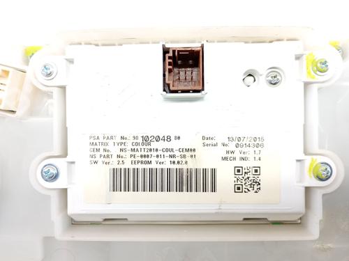 Instrument cluster PEUGEOT 2008 I (CU_) 1.2 THP 110 / PureTech 110 | BP36433149C47  - Image 7
