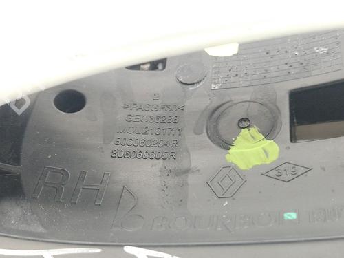 Rear right exterior door handle RENAULT KADJAR (HA_, HL_) 1.5 BLUE dCi 115 (HLA6) | BP27386748C130 