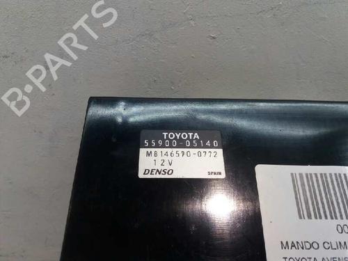 Climate control TOYOTA AVENSIS (_T25_) 1.8 VVT-i (ZZT251_, ZZT251R) | BP4618593I5 