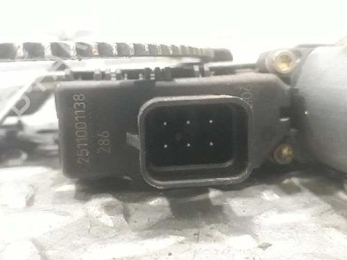 Front right window mechanism OPEL ZAFIRA A MPV (T98) 2.2 DTI 16V (F75) | BP5657589C23 