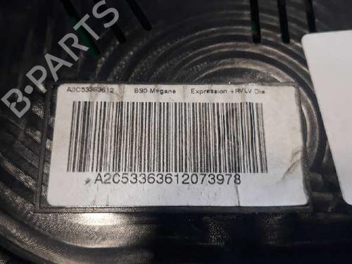 Instrument cluster RENAULT MEGANE III Hatchback (BZ0/1_, B3_)  | BP3053156C47 