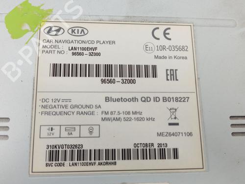 Display monitor HYUNDAI i40 I CW (VF) 1.7 CRDi | BP29277780C48 