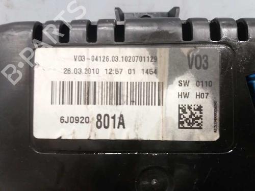 Instrument cluster SEAT IBIZA IV (6J5, 6P1)  | BP4937980C47 