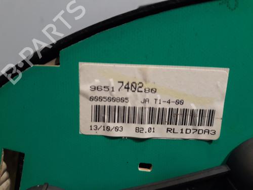Instrument cluster PEUGEOT 206 Hatchback (2A/C) 1.4 HDi eco 70 | BP8525216C47 