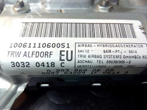 Høyre sete kollisjonspute MERCEDES-BENZ C-CLASS (W203)  | BP3050947C14 
