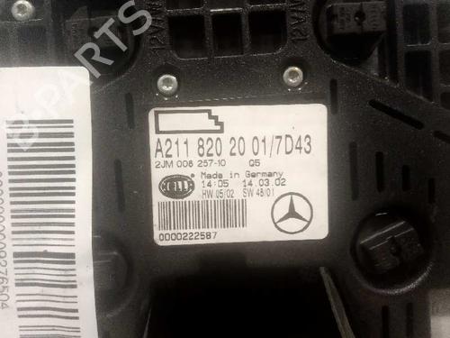 Innerbelysning MERCEDES-BENZ E-CLASS (W211)  | BP7433822I8 