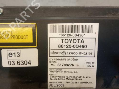 Radio TOYOTA YARIS (_P9_)  | BP6679728E6 