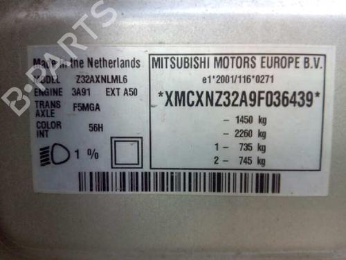 Plafonnier MITSUBISHI COLT VI (Z3_A, Z2_A)  | BP7433427I8 