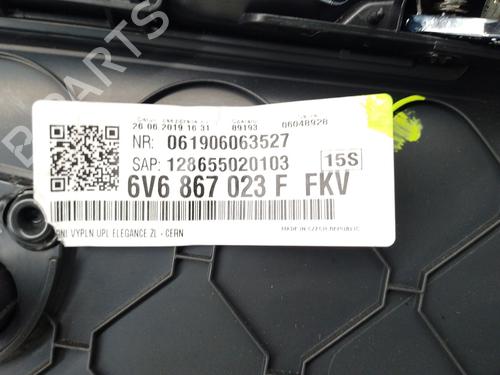 Rear left panel SKODA FABIA III (NJ3) | BP30969339C60