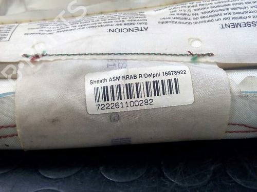Right curtain airbag SEAT LEON (1P1) 1.9 TDI | BP3052787C12 
