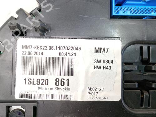 Instrument cluster SEAT Mii (KF1, KE1) 1.0 | BP36466822C47 - Image 5