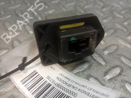 Used Heater resistor CHEVROLET CAPTIVA (C100, C140) [2006-2025]  11674227